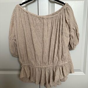 Free people cinched top